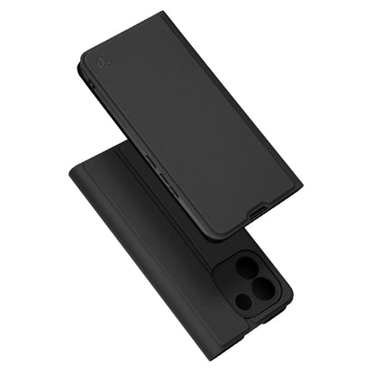 Coque pour Xiaomi Redmi Note 17 Pro Max, Techsuit, Magskin Book, Noire