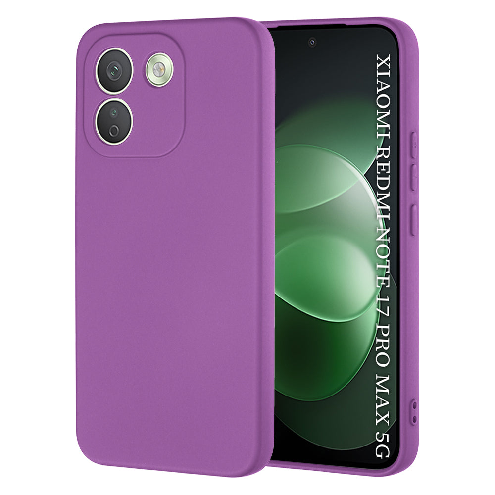 Coque pour Xiaomi Redmi Note 17 Pro Max, Techsuit, SoftFlex, violette