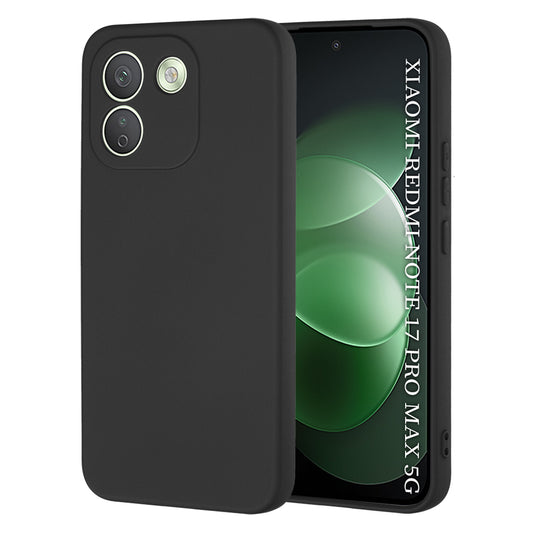 Hülle für Xiaomi Redmi Note 17 Pro Max, Techsuit, SoftFlex, Schwarz