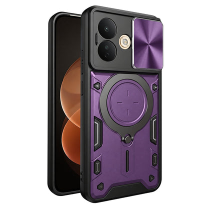 Telefoonhoesje voor Xiaomi Redmi Note 17 Pro, Techsuit, CamGuard Pro, paars