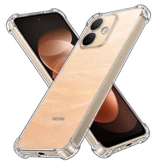 Telefoonhoesje voor Xiaomi Redmi Note 17 Pro, Techsuit, schokbestendig, transparant, helder