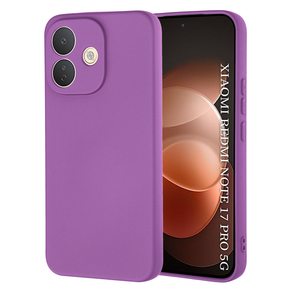 Coque pour Xiaomi Redmi Note 17 Pro, Techsuit, SoftFlex, violette
