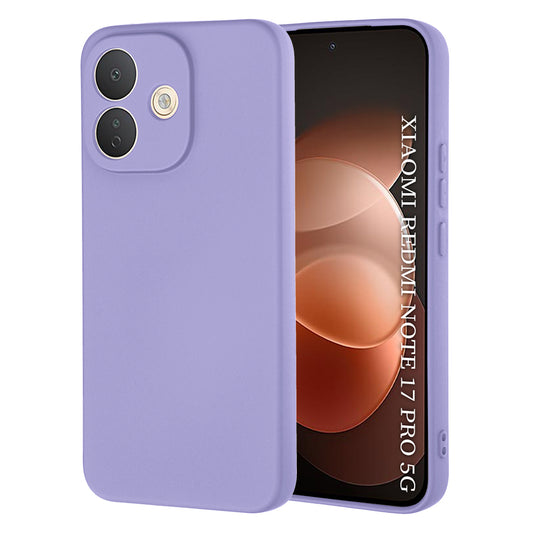 Telefoonhoesje voor Xiaomi Redmi Note 17 Pro, Techsuit, SoftFlex, Lichtpaars