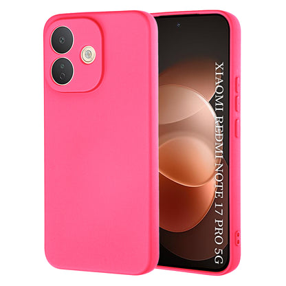 Coque pour Xiaomi Redmi Note 17 Pro, Techsuit, SoftFlex, rose foncé