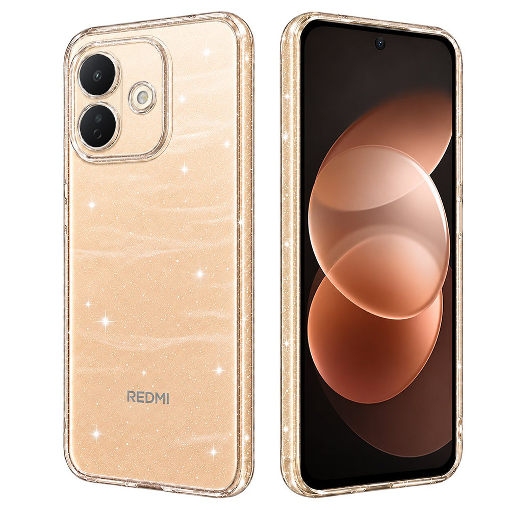 Coque pour Xiaomi Redmi Note 17 Pro, Techsuit, SparkleSkin, transparente