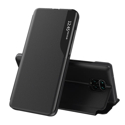 Hoes voor Xiaomi Redmi Note 9S / Note 9 Pro / Note 9 Pro Max, Techsuit, eFold, Zwart