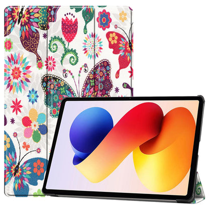 Hülle für Xiaomi Redmi Pad 2 Pro, Techsuit, FoldPro Butterfly, Mehrfarbig