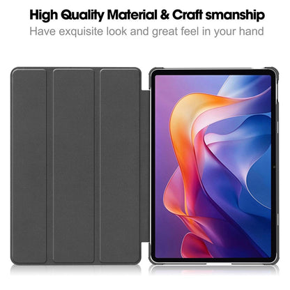 Hülle für Xiaomi Redmi Pad 2 Pro, Techsuit, FoldPro Butterfly, Mehrfarbig