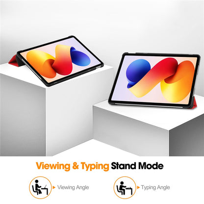 Hülle für Xiaomi Redmi Pad 2 Pro, Techsuit, FoldPro, Rot