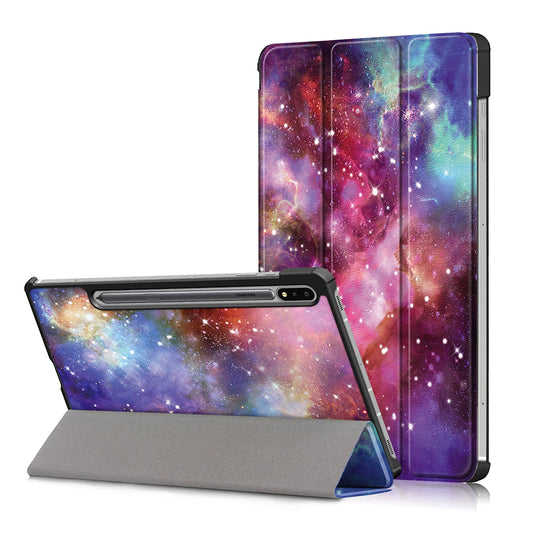 Coque pour Xiaomi Redmi Pad 2, Techsuit, FoldPro Galaxy, Multicolore