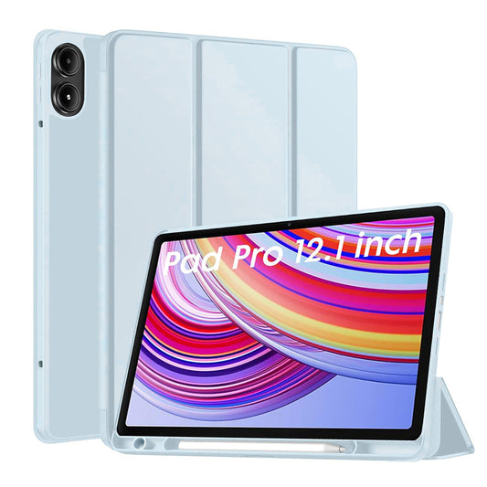 Hülle für Xiaomi Redmi Pad Pro / Pad / Pad Pro 5G, Techsuit, Flex Trifold, Blau