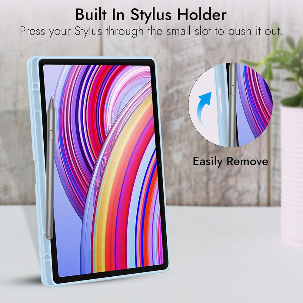 Hülle für Xiaomi Redmi Pad Pro / Pad / Pad Pro 5G, Techsuit, Flex Trifold, Grün