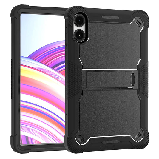 Hoes voor Xiaomi Redmi Pad Pro / Pro 5G / Poco Pad, Techsuit, Rugged TabShell, Zwart