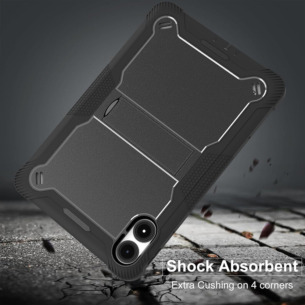 Hoes voor Xiaomi Redmi Pad Pro / Pro 5G / Poco Pad, Techsuit, Rugged TabShell, Zwart