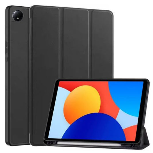 Hoes voor Xiaomi Redmi Pad SE 8.7, Techsuit, Flex Trifold, Zwart