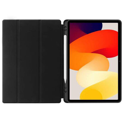 Coque pour Xiaomi Redmi Pad SE, Techsuit, Flex Trifold, Vert Matcha