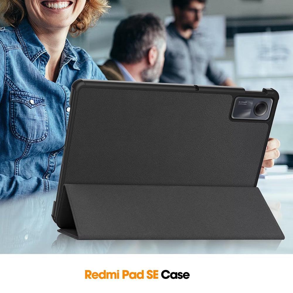 Hülle für Xiaomi Redmi Pad SE, Techsuit, FoldPro Butterfly, Mehrfarbig