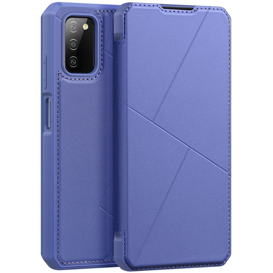 Hoesje voor Samsung Galaxy A03s A037, DUX DUCIS, Skin X, Blauw