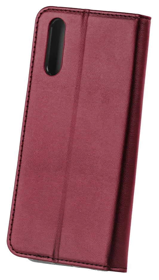 Hülle für Samsung Galaxy A20e A202, OEM, Smart Magnetic, Weinrot