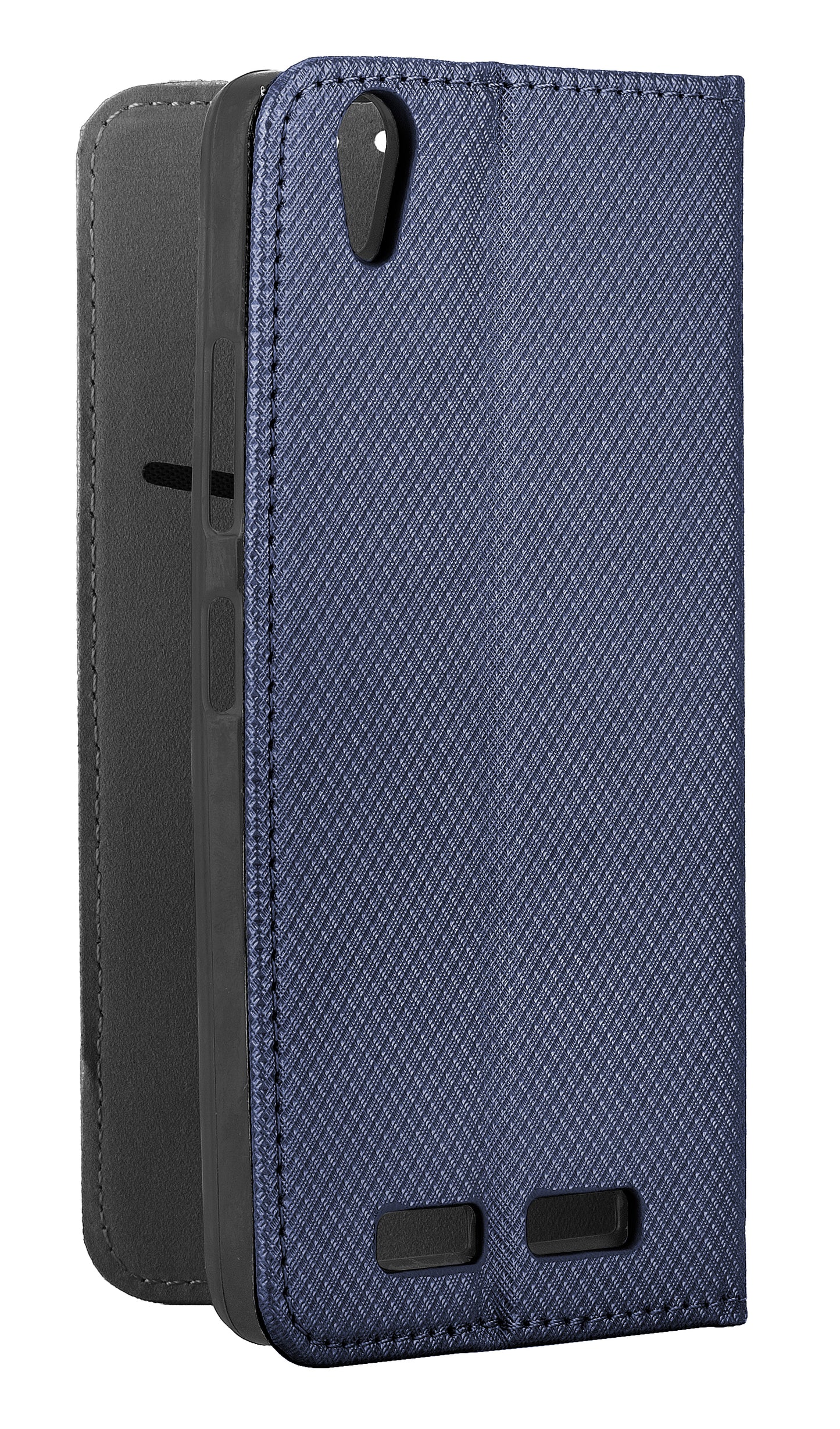Hülle für Samsung Galaxy J3 (2017) J330, OEM, Smart Magnet, Marineblau