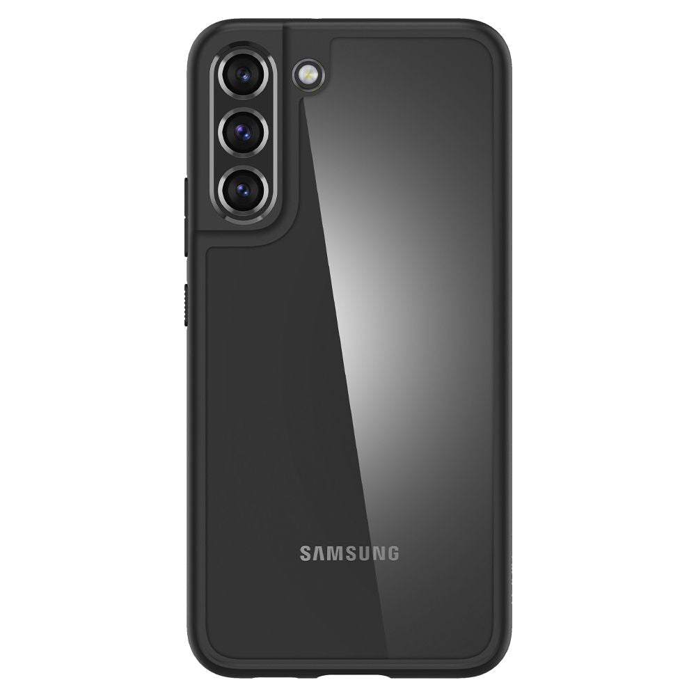 Coque pour Samsung Galaxy S22 5G S901, Spigen, Ultra Hybrid Matte, Noir ACS03989