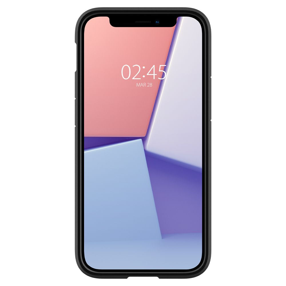 Étui pour Apple iPhone 12 / 12 Pro, Spigen, Ultra Hybrid, Noir ACS01703