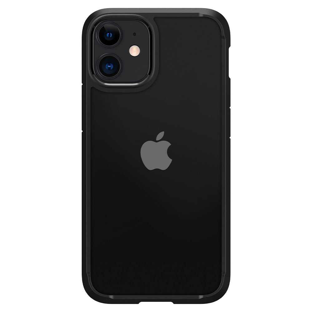 Étui pour Apple iPhone 12 / 12 Pro, Spigen, Ultra Hybrid, Noir ACS01703