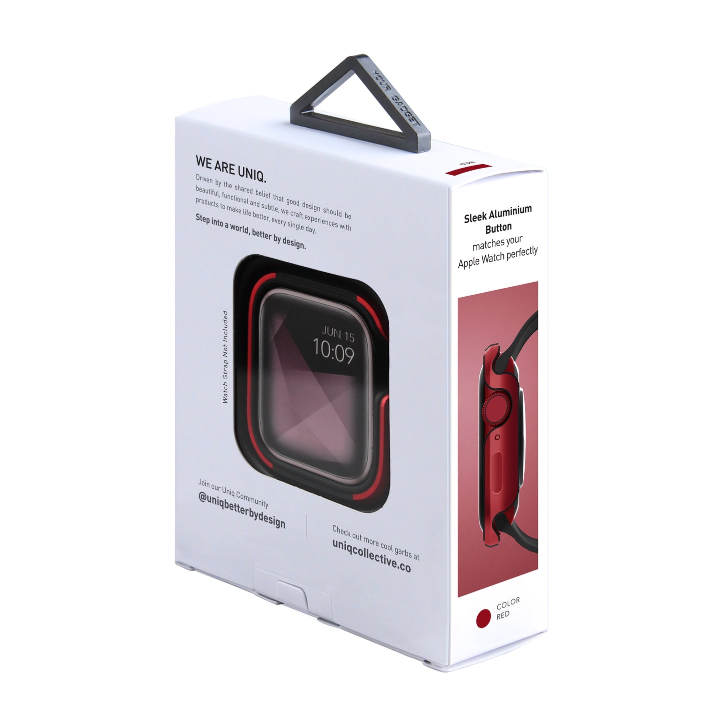 Étui UNIQ Valencia pour Apple Watch 40mm Series, rose