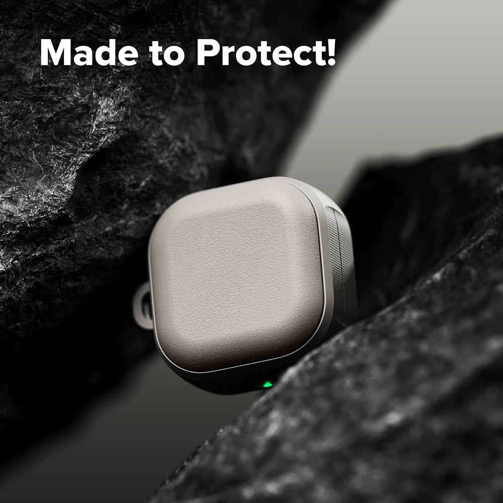 Ringke Onyx Magnetische Hoes voor Samsung Galaxy Buds4 Pro, Grijs