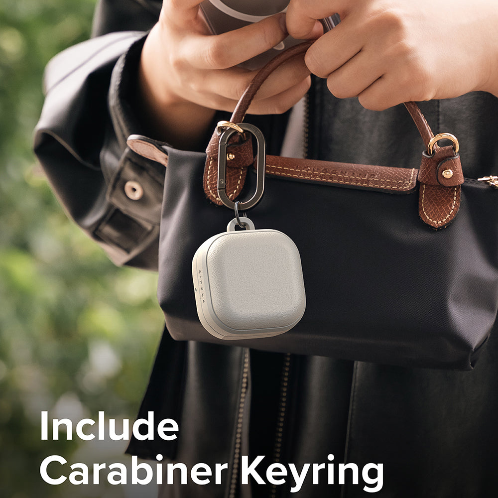 Ringke Onyx Magnetische Hoes voor Samsung Galaxy Buds4 Pro, Grijs