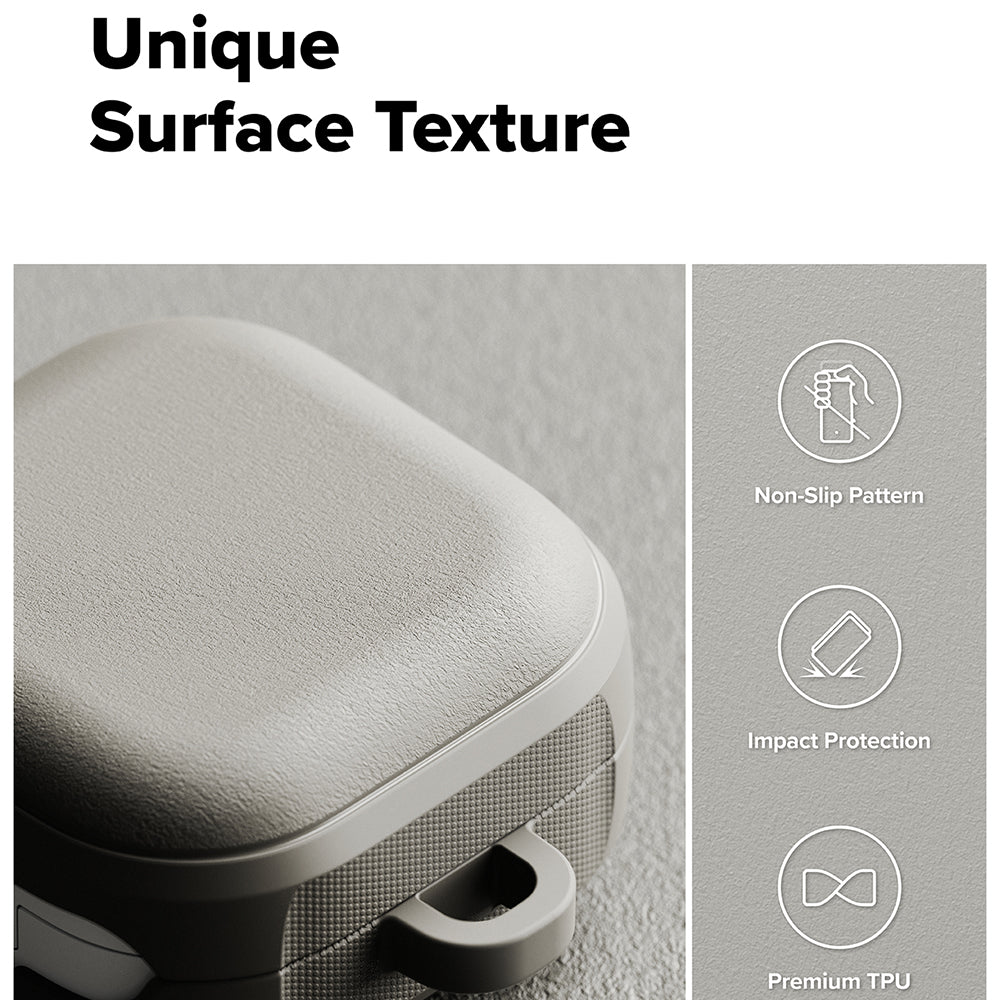 Ringke Onyx Magnetische Hoes voor Samsung Galaxy Buds4 Pro, Grijs