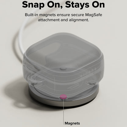 Ringke Onyx Magnetische Hoes voor Samsung Galaxy Buds4 Pro, Grijs