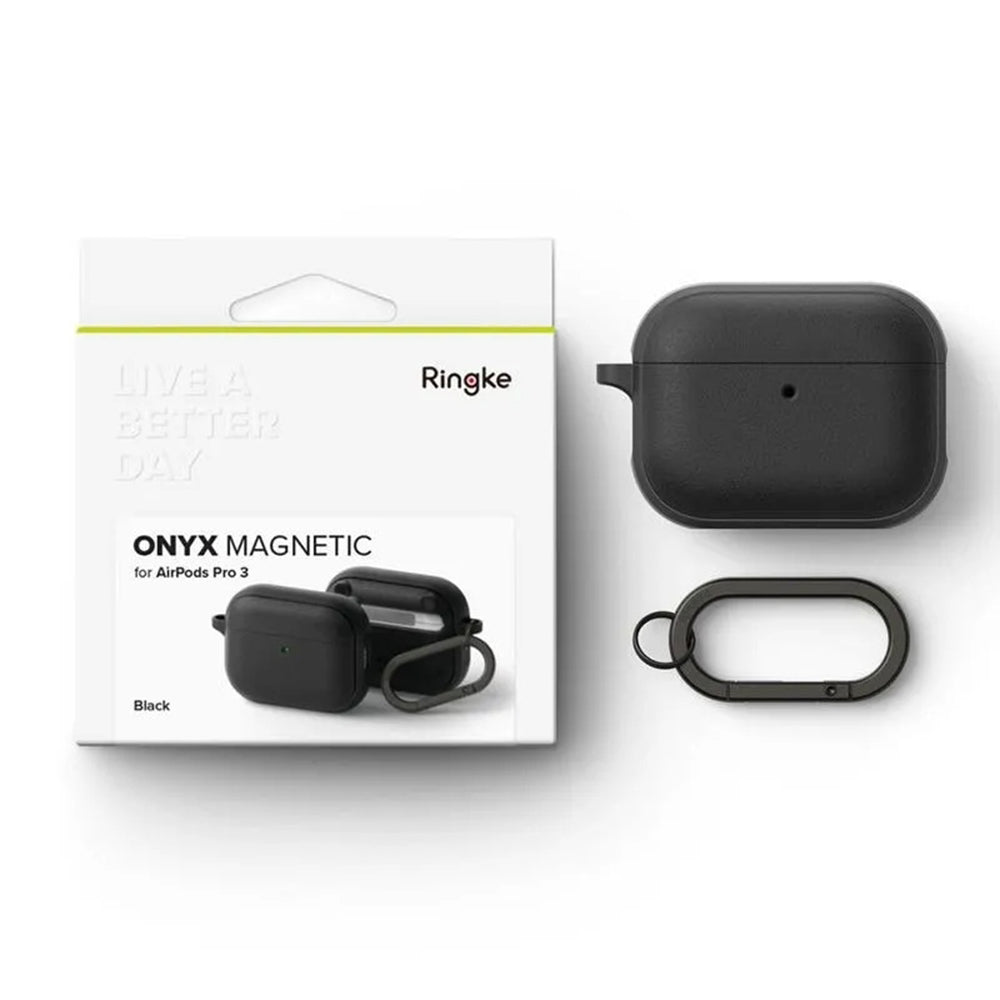 Ringke Onyx hoesje voor Apple AirPods 3, Zwart