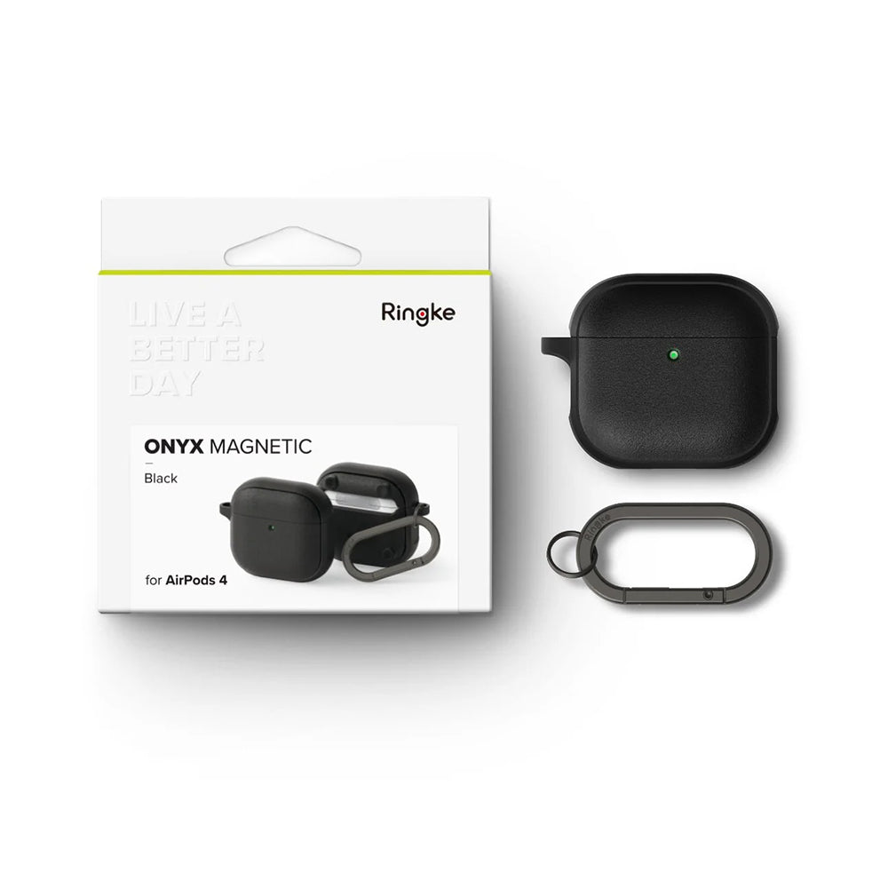 Coque Ringke Onyx Magnétique pour Apple AirPods 4, Vert