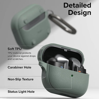 Ringke Onyx Magnetic Hülle für Samsung Galaxy Buds3 FE / Buds3 Pro / Buds3, Grün