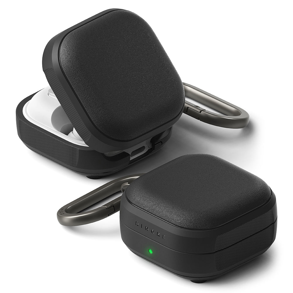 Étui Ringke Onyx Magnetic pour Samsung Galaxy Buds4 / Buds4 Pro, Noir