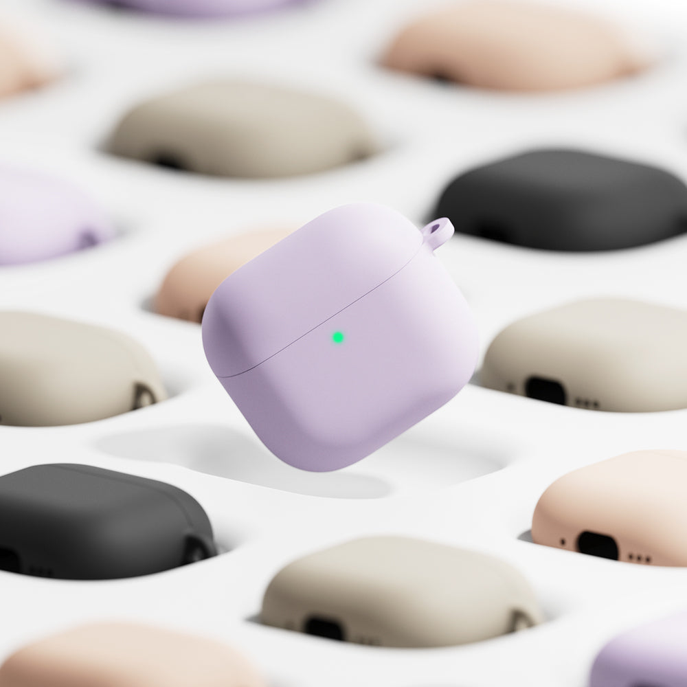 Coque Ringke pour Apple AirPods 4, Crème
