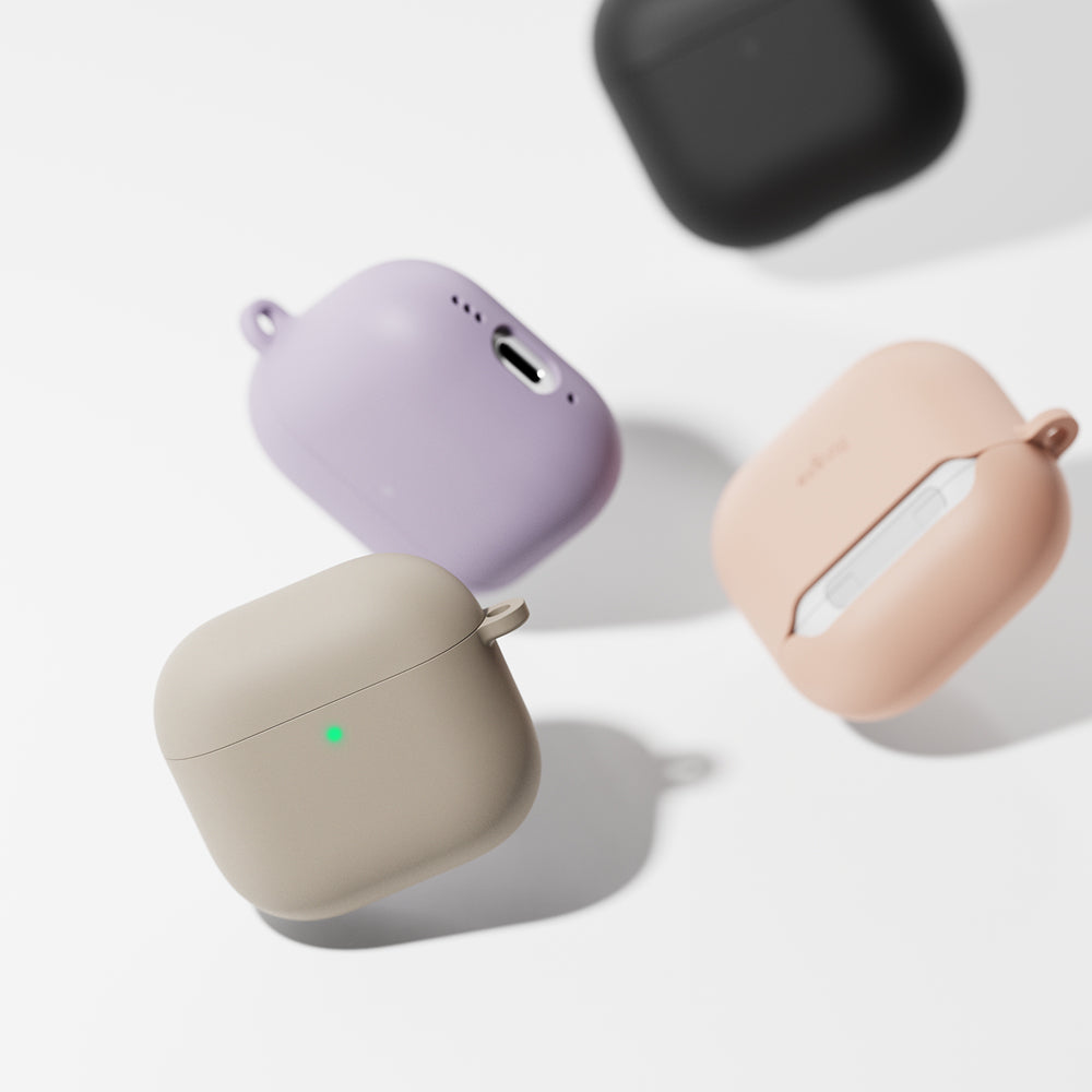 Coque Ringke pour Apple AirPods 4, Crème