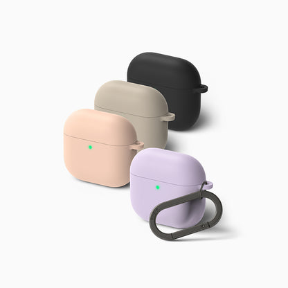 Coque Ringke pour Apple AirPods 4, Violet Clair