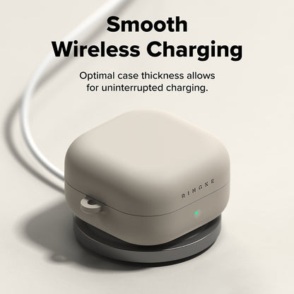 Étui Ringke pour Samsung Galaxy Buds 4 Pro, Crème