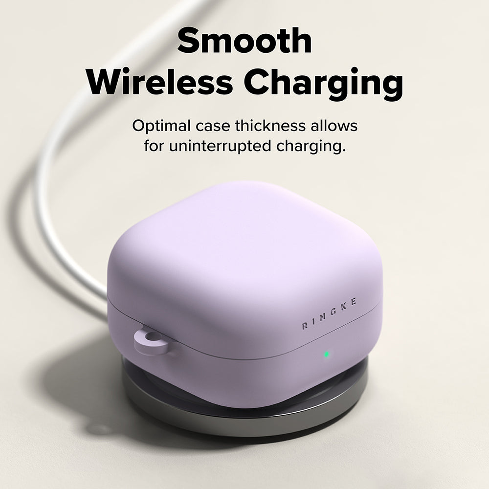 Étui Ringke pour Samsung Galaxy Buds 4 Pro, Violet Clair