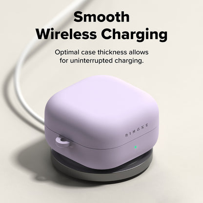 Étui Ringke pour Samsung Galaxy Buds 4 Pro, Violet Clair