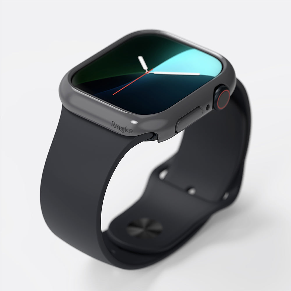 Ringke Slim Hülle für Apple Watch Series 10 / 11 42mm, 2er Set, Matt Schwarz / Transparent