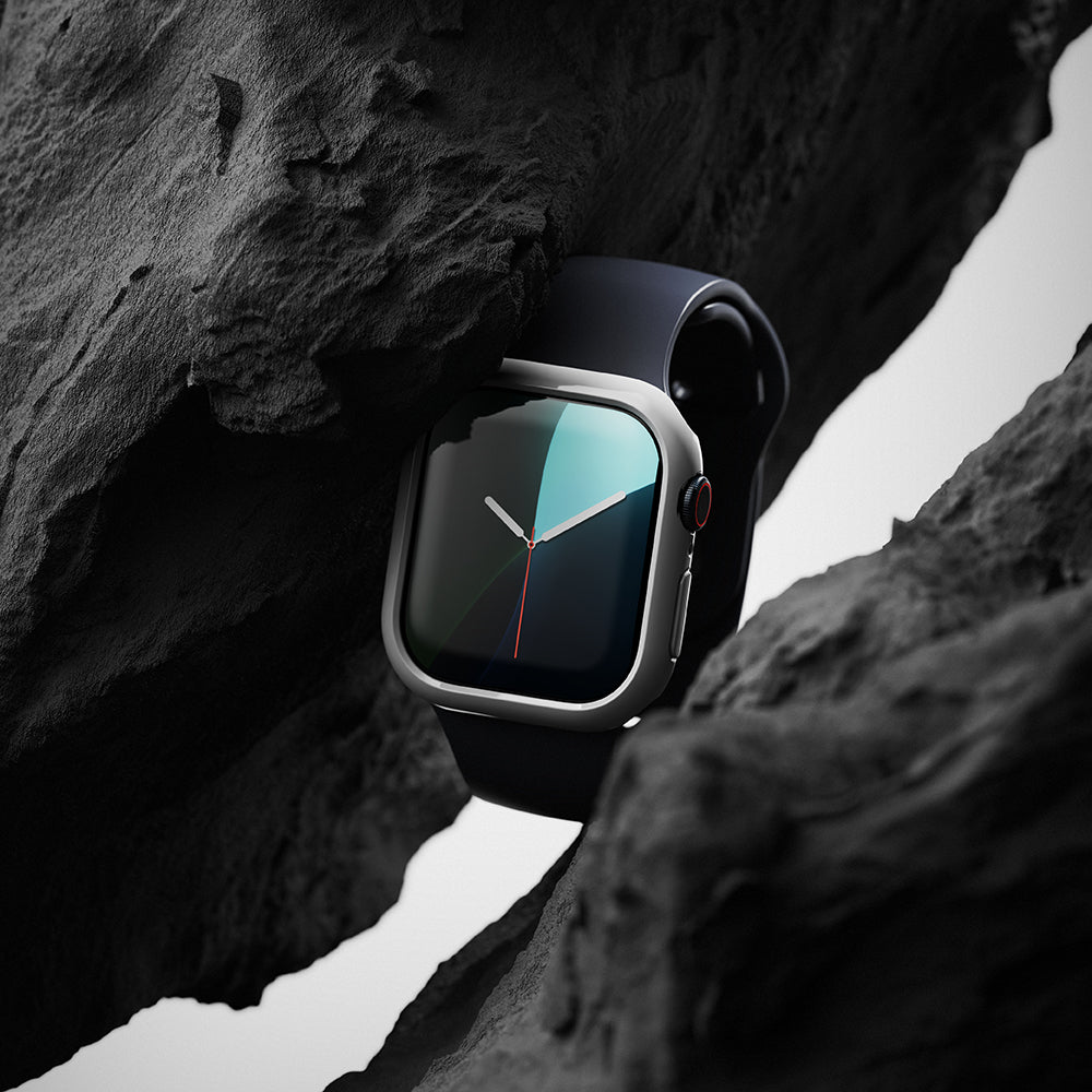 Ringke Slim Hülle für Apple Watch Series 10 / 11 42mm, 2er Set, Matt Schwarz / Transparent