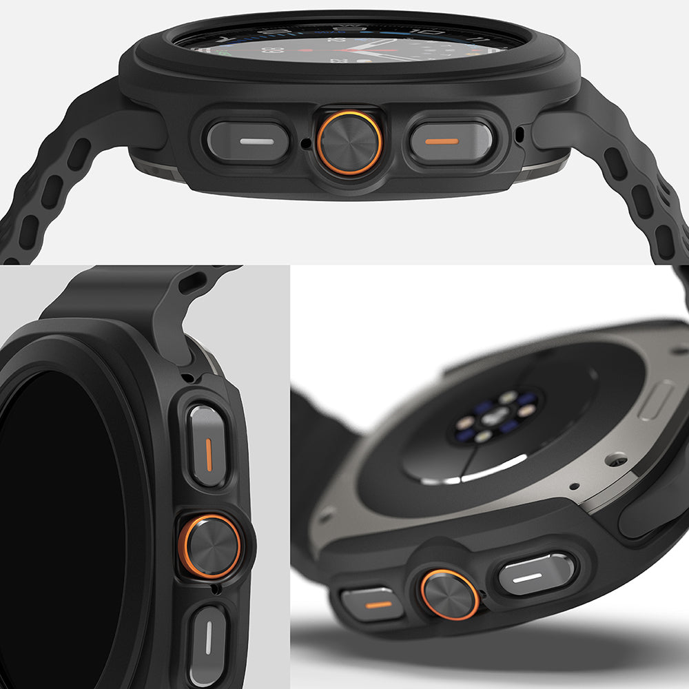 Coque Ringke Slim pour Samsung Galaxy Watch Ultra, Noir Mat