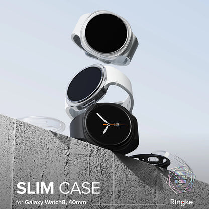 Ringke Slim hoesje voor Samsung Galaxy Watch8 40mm, Set van 2 stuks, Transparant
