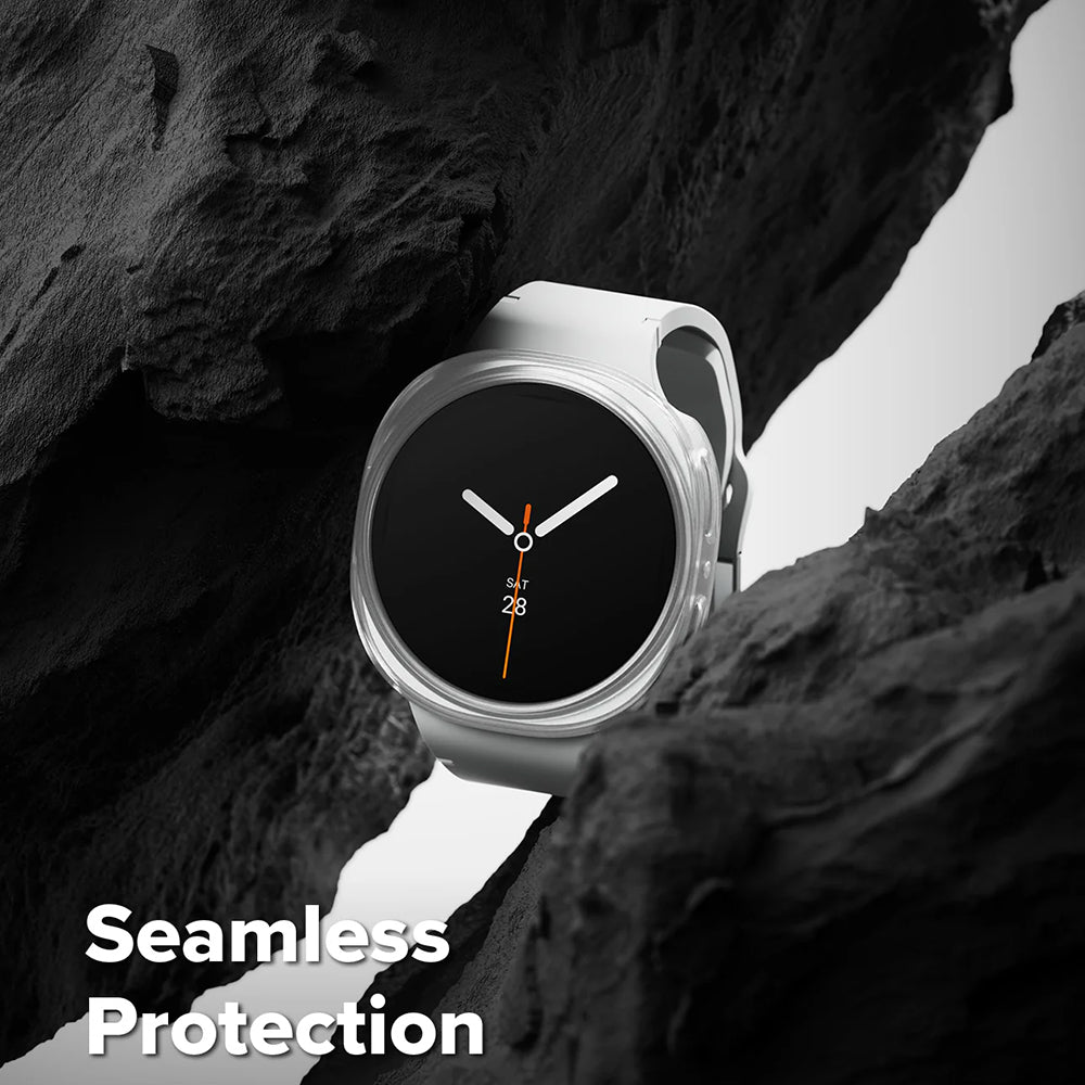 Coque Ringke Slim pour Samsung Galaxy Watch8 44mm, Lot de 2 pièces, Noir Mat
