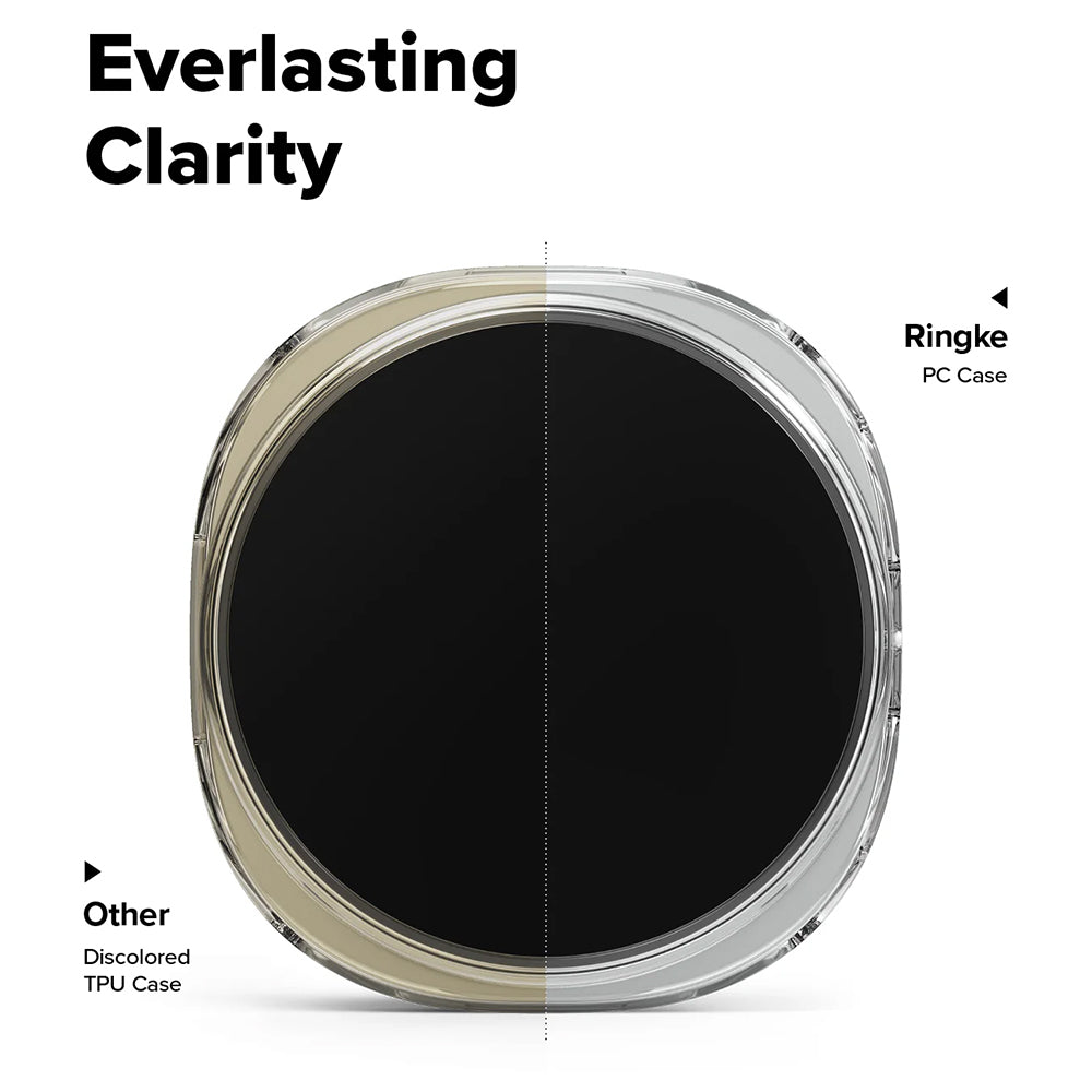 Coque Ringke Slim pour Samsung Galaxy Watch8 Classic, Lot de 2 pièces, Transparente