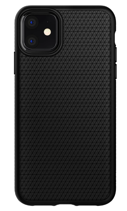 Étui pour Apple iPhone 11, Spigen, Liquid Air, Noir