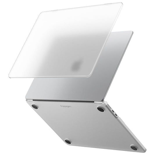 Spigen Airskin Hülle für Apple MacBook Air 13 Zoll (2026) / (2025) / (2024) / (2022), Satinierte Transparente ACS11530